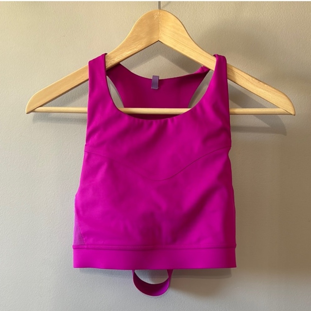 Brooks Vibrant Pink Sports Bra